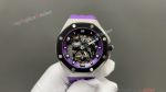 LS. Factory Audemars Piguet Royal Oak Concept 43mm Tourbillon Movement Black Panther  Watch
